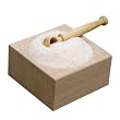 Boxwood Salt Box, Designed and Manufactured for Berard France