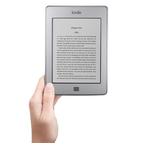 gadget geek - kindle touch liseuse sans fil ecran tactile pouces affichage ink