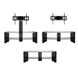 OmniMount Verona55FP B TV Stand - Black