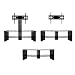 OmniMount Verona55FP B TV Stand - Black