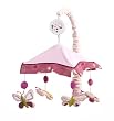 Lambs & Ivy Raspberry Swirl Musical Mobile Lambs & Ivy Raspberry Swirl Musical Mobile