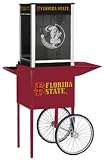 Popcorn Machine & Cart Florida State University FSU Seminoles