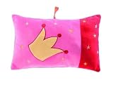 fashy 6541 40 - Kissen rosa mit Krone, mit 0,8 L W&auml;rmflasche