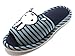KW-3102A Comfortable Unisex Indoor Open-toe Slippers with Bunny