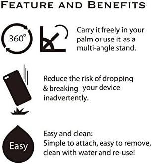 Smart Ez Finger Smart Phone Mount , Tablet Holder and Stand Ring for Iphone6 Plus Galaxy S5 Nokia Lumia (Blue)