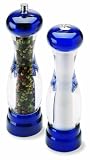 Review Olde Thompson 3558-25 / Olde Thompson 7-3/4-Inch Vista Blue Peppermill and Salt Shaker