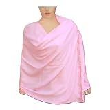 Royal Kraft提供 Apparel & Shoes Online Shop Ranking 21. Handmade Plain Viscose Stole Women Outerwear Dress In Pink Color (Free Shipping) Stle0046r