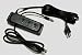 BLACK 3 OUTLET POWER BAR WITH COAXIAL CABLE