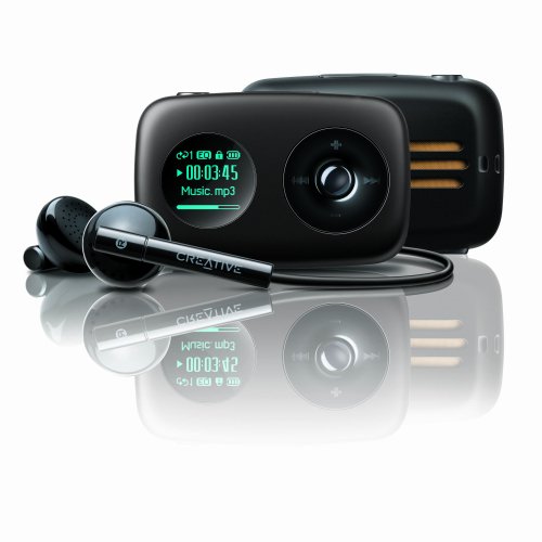Creative Zen Stone Plus 2 GB MP3 Player with Built-in Speaker and Clip (Black)
