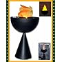 Table Top Silk Flame Lamp Light Halloween Decoration