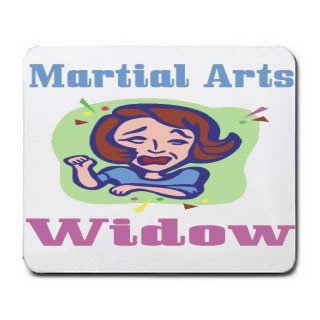 Martial Arts Widow Mousepad