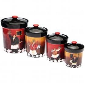 Buy Certified International Bistro 4-Piece Canister Set