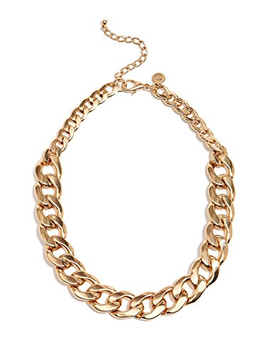 G by GUESS Women's Gold-Tone Oversized Chain Necklace