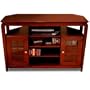 Techcraft BAY4632 Corner TV Stand for Up To 48-Inch TV (Walnut)