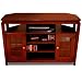 Techcraft BAY4632 Corner TV Stand for Up To 48-Inch TV (Walnut)