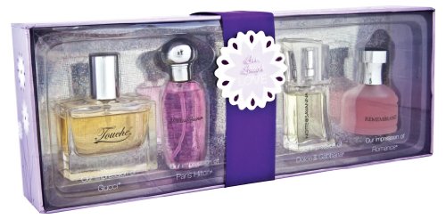 Live - Laugh and Love Purple Collection Gift Set Is an Impression of Gucci® - Paris Hilton® - Dolci & Gabbana® and Romance® By Preferred Fragrance.