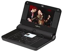 Sonic Impact V-55 Portable Speaker System with LCD Screen and Remote for iPod (Black)