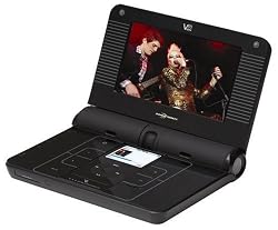 Sonic Impact V-55 Portable Speaker System with LCD Screen and Remote for iPod (Black)