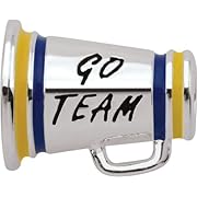 Persona Sterling Silver Go Team! Charm fits Pandora Troll & Chamilia European Charm Bracelets