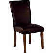 Carolina Cottage 1D350-671 Manhattan Dining Chair, Black/Chestnut
