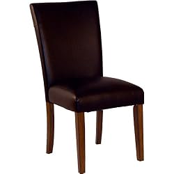 Carolina Cottage 1D350-671 Manhattan Dining Chair, Black/Chestnut