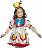 Kids Halloween Costume Little Circus Clown GirlX Girls 4/6X