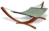 Arc Stand Pillow Hammock Combo Green
