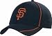 San Francisco Giants Authentic Batting Practice Cap (Black/Orange, Large/X-Large)