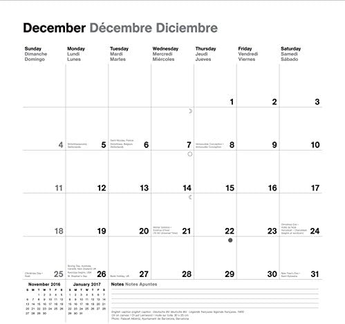 2016 Marc Chagall Wall Calendar