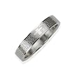 Stainless Steel Spanish Lord's Prayer 4mm Band Ring - Women