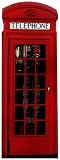 Classic British Red Telephone Box - Miscellaneous Large Cardboard Cutout / Standee / Standup