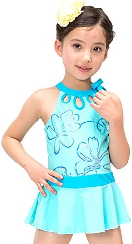 Girls Swimsuit one Piece Swimwear Pink Swimming Costume Beachwear Top Quality JB002 (blue, M(3-4 years old))