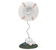 Baseball Shaped Picture Frame Photo Stand
