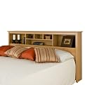 Prepac Storage Headboard - Maple (King)