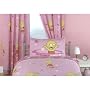 Vorhang Set rosa (170 x 137 cm)