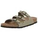 Birkenstock Florida Birkibuc Triple Strap Sandal