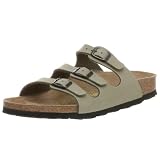 Birkenstock Florida Birkibuc Triple Strap Sandal by Birkenstock