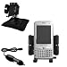 BenQ P51 Auto Bean Bag Dash Holder with Car Charger - Uses Gomadic TipExchange