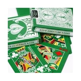  Bicycle Poker Deck - green