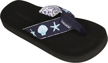 Tidewater Sandals Women's Blue Shells