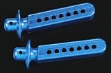 02231 Aluminum Front Body Post Blue Revo 2.5 / 3.3 - B000BOBKEA