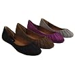 Misbehave by Adi Velvet Pintucked Ballet Flat Misbehave by Adi Velvet Pintucked Ballet Flat