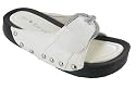 477 New Ladies White Slip On Flat Shoes Womens Sizes 3-8