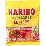 Haribo Alphabet Letters Gummi Candy ( 5.29oz / 150g )