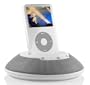 JBL - On Stage Micro - Portable Speaker and Docking Station for iPod (White)