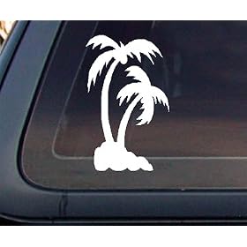 Palm Tree Car Decal / Sticker