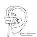 Silicon Devices Wireless Bluetooth Headphones Sports Sweatproof Workout for Running