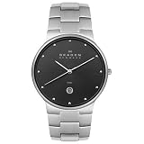 Skagen Men's Steel Collection Stainless Steel Gray Dial Watch #455XLSXM