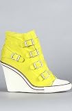 Ash Shoes The Thelma Sneaker in Yellow Canvas - Sneakers for Women