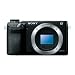 Sony NEX-6/B 16.1 MP Compact Interchangeable Lens Digital Camera with 3-Inch LED - Body Only (Black)